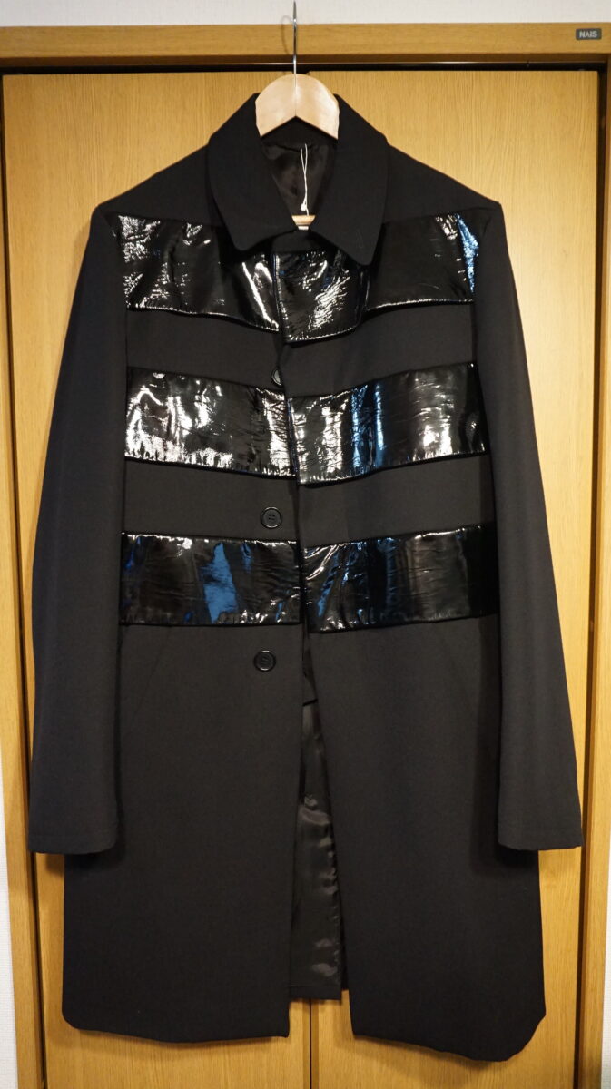 HELMUT LANG SOUTIEN COLLAR COAT(DESIGNED BY HL HIMSELF) 2002-2003a/w