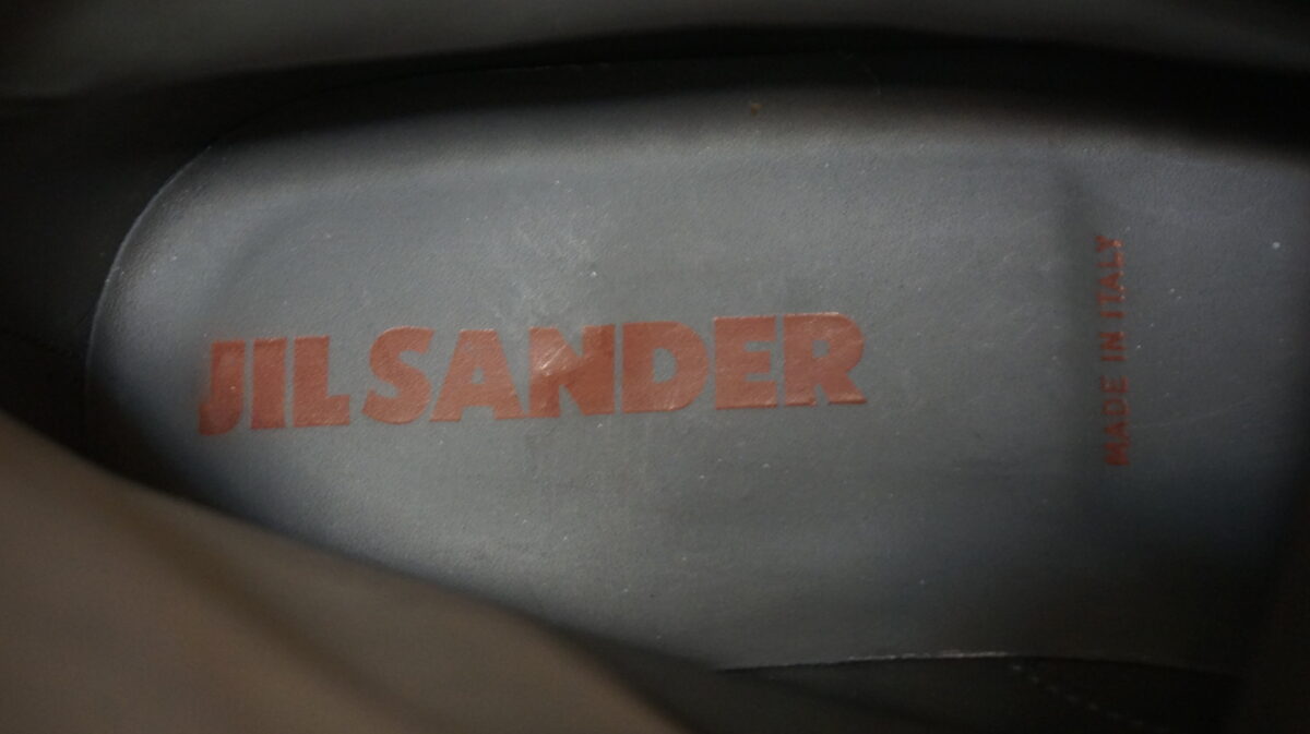 JIL SANDER COMBAT BOOTS 2001-2002a/w