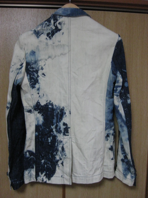 RAF SIMONS x STERLING RUBY DENIM JACKET 2010s/s