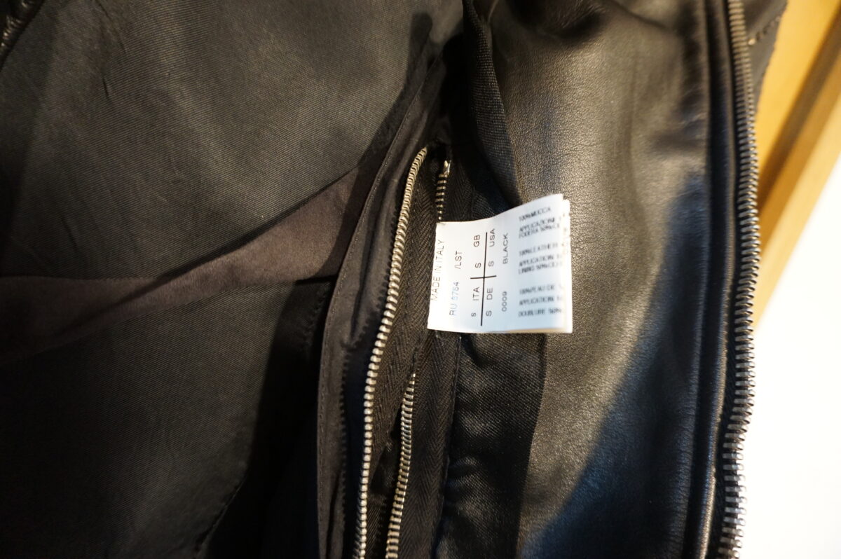 Rick Owens 2005SS "SCORPIO" Bomber jacket Flight jacket 2005s/s