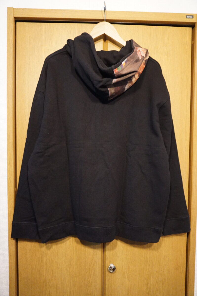 RAF SIMONS 2018SS Sweat hoodie Black, Power,Corruption & Lies, size L ,181.164 19004-09910