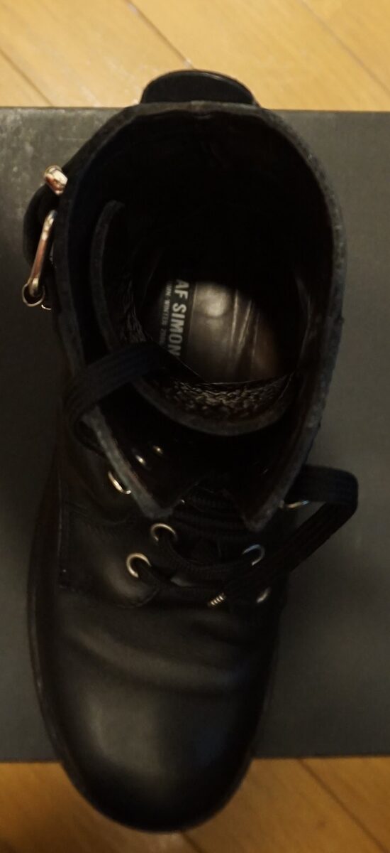 RAF SIMONS 2006AW COMBAT BOOTS 2006-2007a/w
