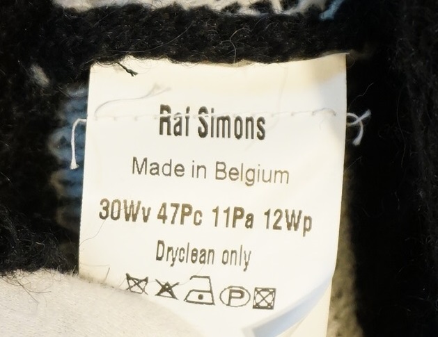 ラフシモンズ 2004-2005a/w 「WAVE」オーバーサイズニット|RAF SIMONS 2004AW "WAVE" Oversized knit