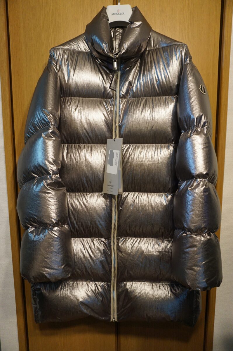 MONCLER + Rick Owens Duvet coat 2020-2021a/w 2020AW down coat Duvet jacket down Jacket