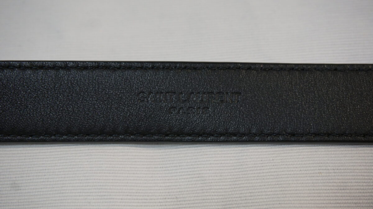 SAINT LAURENT PARIS by Anthony Vaccarello 2022SS Stacked-loop belt in grained leather | サンローランパリ バイ アンソニーヴァカレロ 2022s/s スタックループベルト(グレインドレザー)
