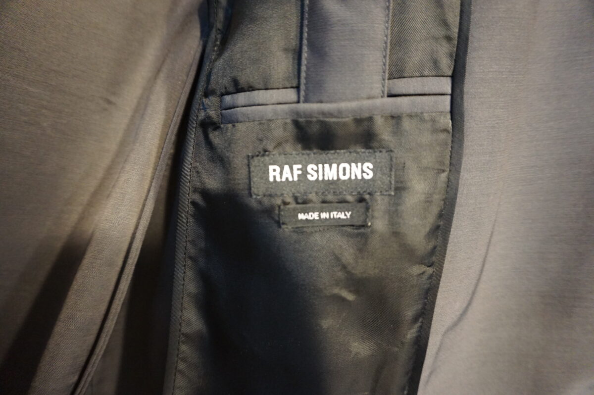 RAF SIMONS 2010SS Blazer jacket Tailored jacket 2010s/s