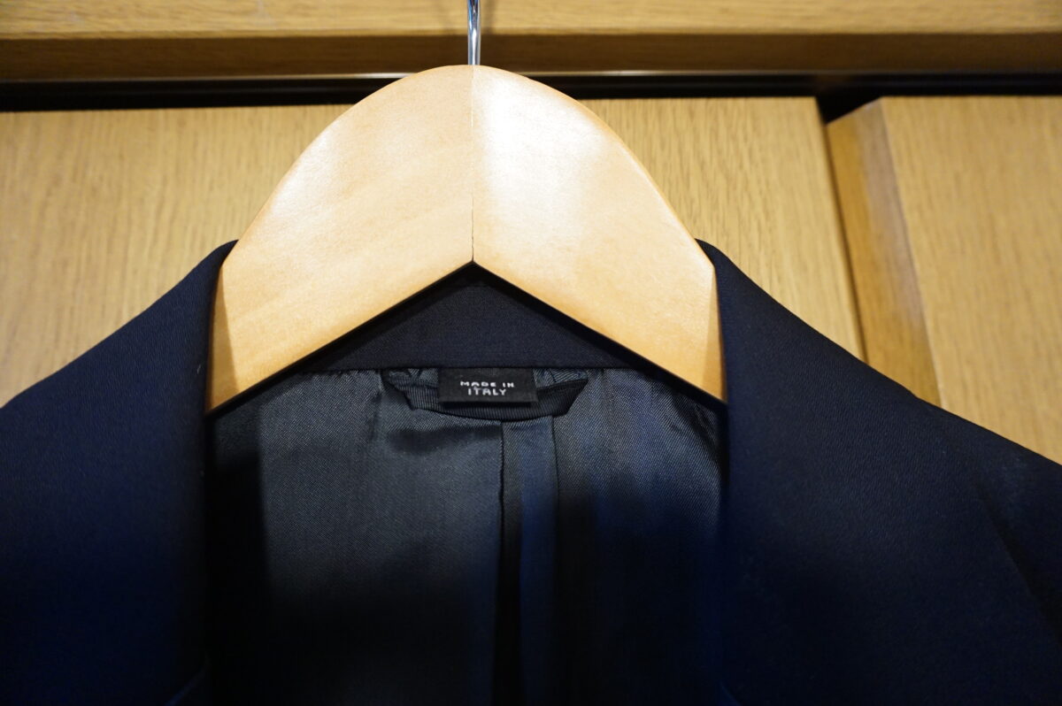 HELMUT LANG (Designed himself) smoking tuxedo suit