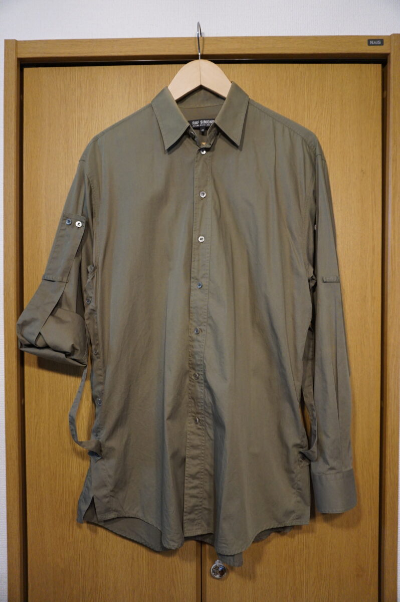 RAF SIMONS 2005AW Oversized shirt 2005-2006a/w