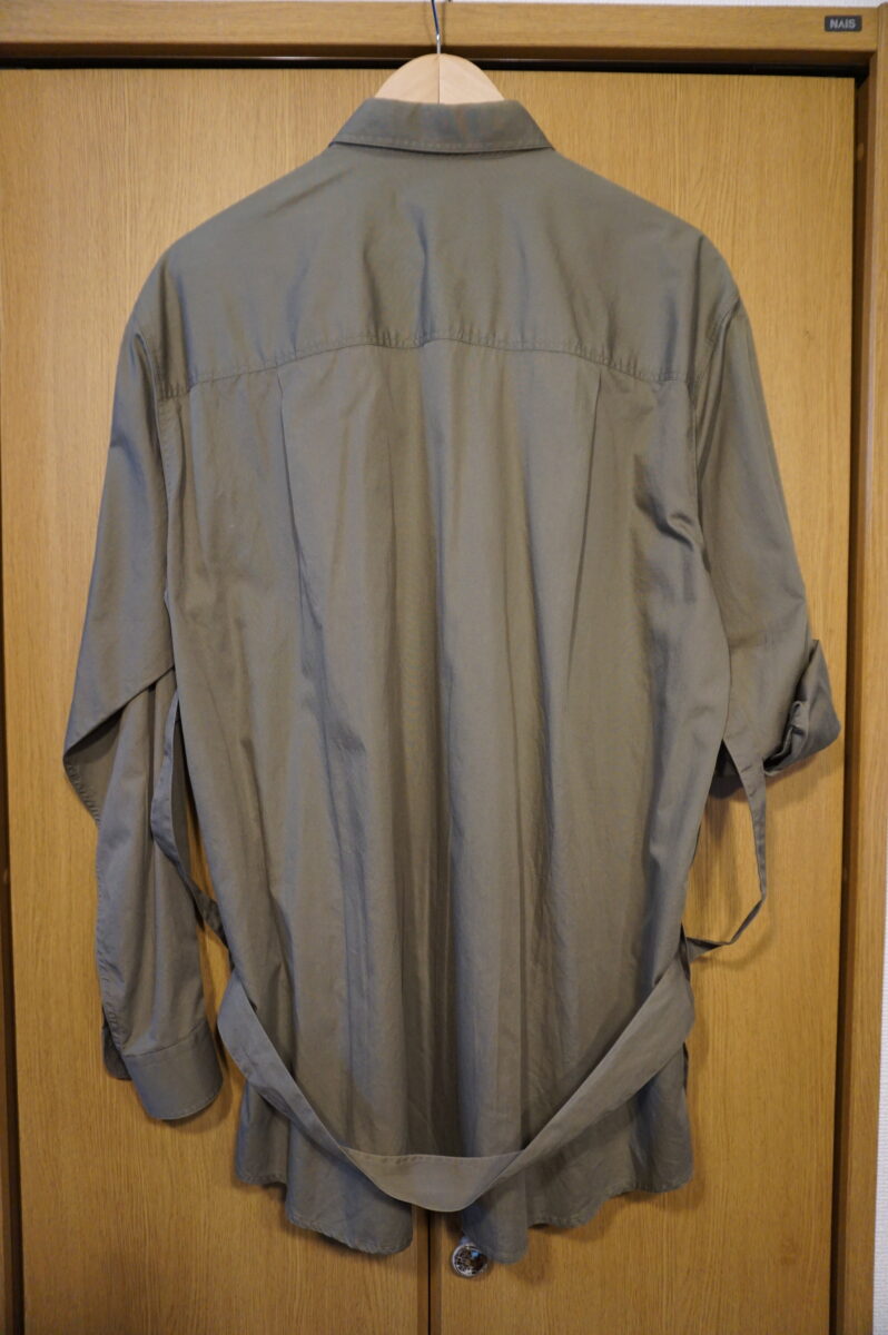 RAF SIMONS 2005AW Oversized shirt 2005-2006a/w