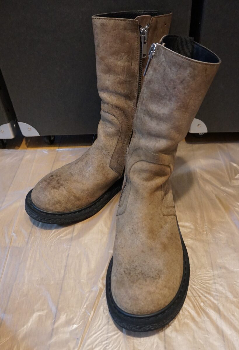 Rick Owens 2008AW leather creeper boots | リックオウエンス 2008-2009a/w レザー クリーパーブーツ