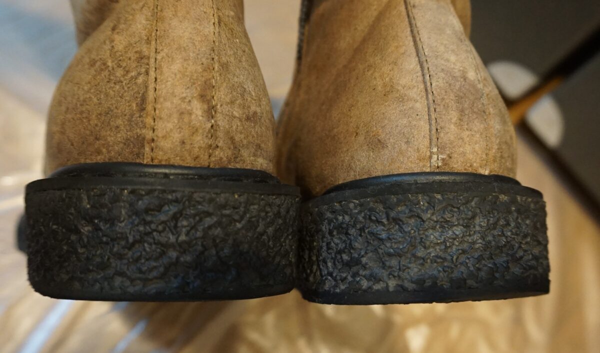 Rick Owens 2008AW leather creeper boots | リックオウエンス 2008-2009a/w レザー クリーパーブーツ