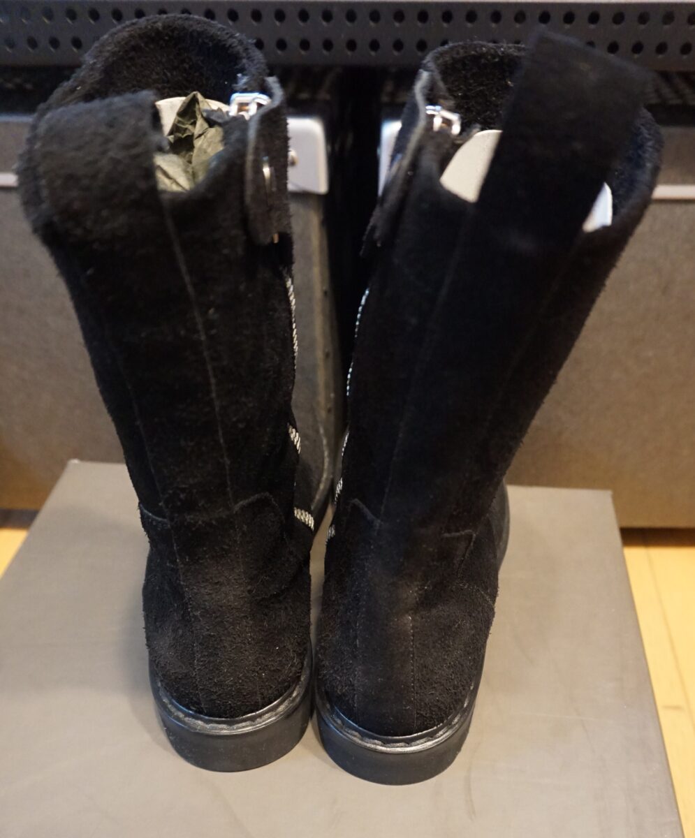 Rick Owens suede leather creeper boots | リックオウエンス スエードレザー クリーパーブーツ