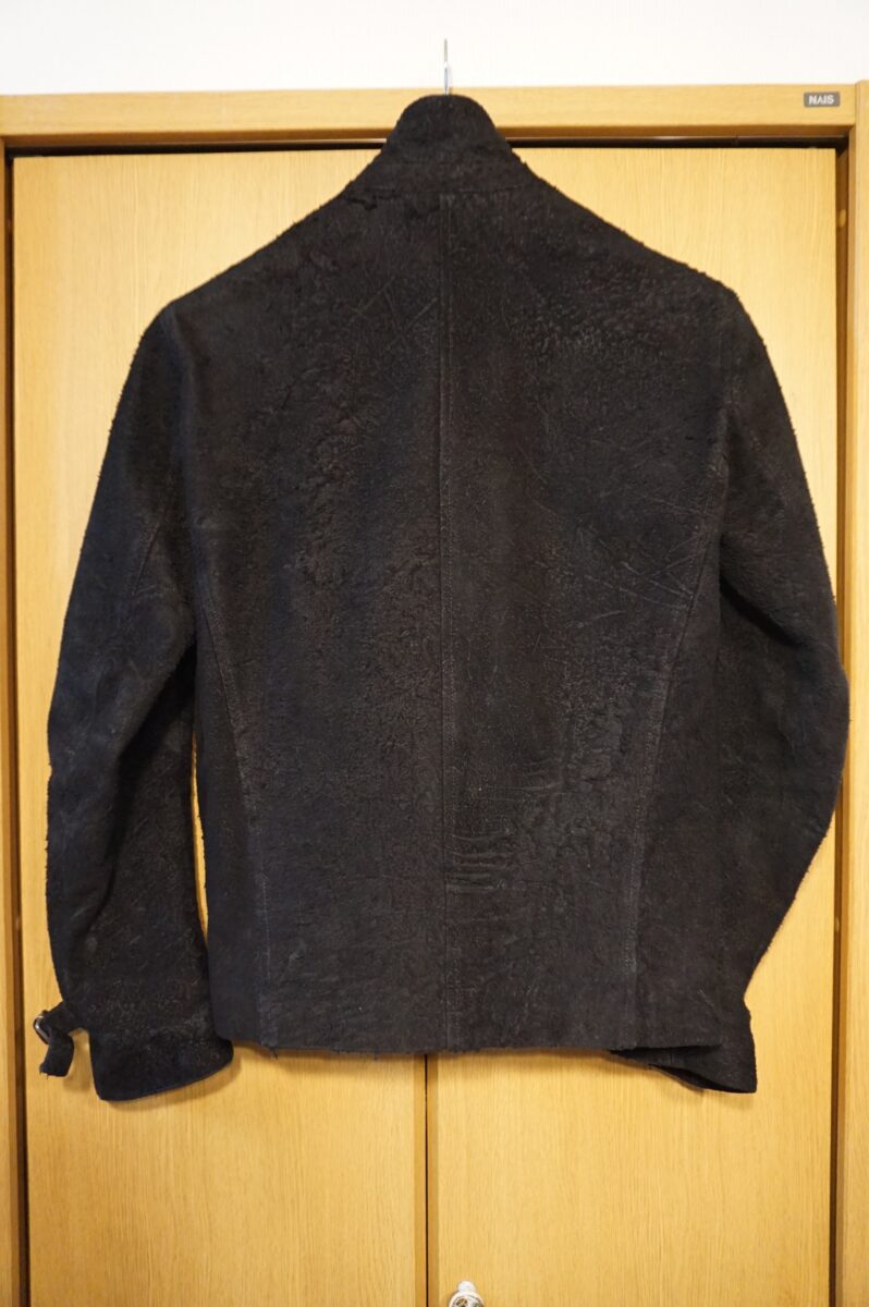 ANN DEMEULEMEESTER 2006SS Leather jacket Riders jacket 2006s/s