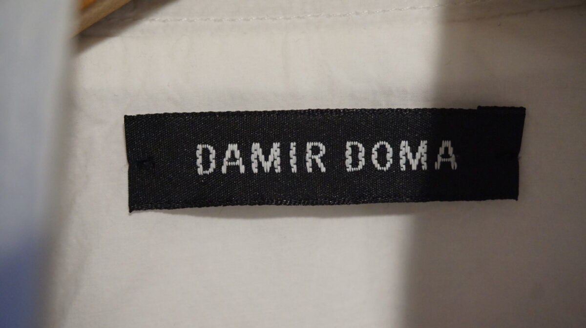 DAMIR DOMA Oversized stand collar shirt