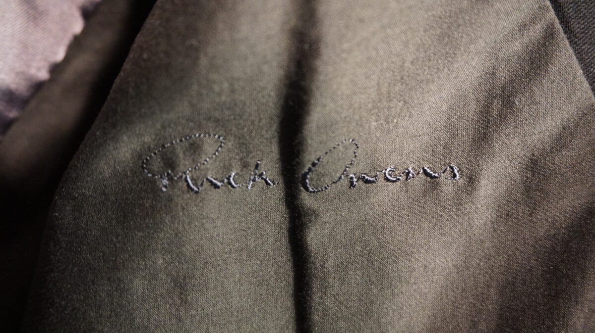 Rick Owens 2007SS "DRAKE" Tailored jacket 2007s/s Black RU 7750 /DC