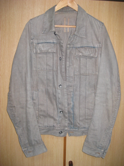 DRK SHDW by Rick Owens 2006AW Denim trucker jacket | ダークシャドウ バイ リックオウエンス デニムトラッカージャケット DRKSHDW