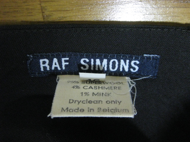 RAF SIMONS 1997AW Trousers | ラフシモンズ 1997-1998a/w トラウザーズ Slacks Pants スラックス パンツ