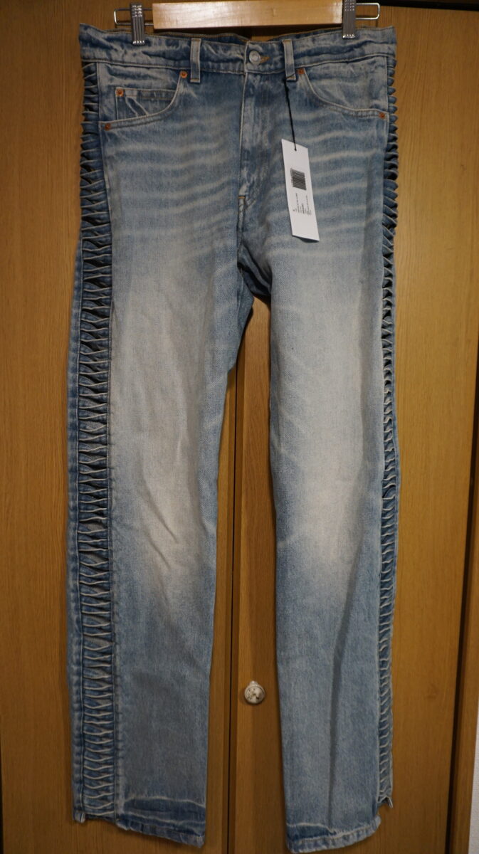 Martine Rose 2022AW TWIST LOOP JEAN | マーティンローズ 2022-2023a/w ツイストループジーンズ MRA W22-228 DIRTY BLUE WASH