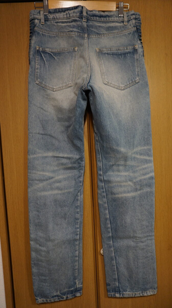 Martine Rose 2022AW TWIST LOOP JEAN | マーティンローズ 2022-2023a/w ツイストループジーンズ MRA W22-228 DIRTY BLUE WASH