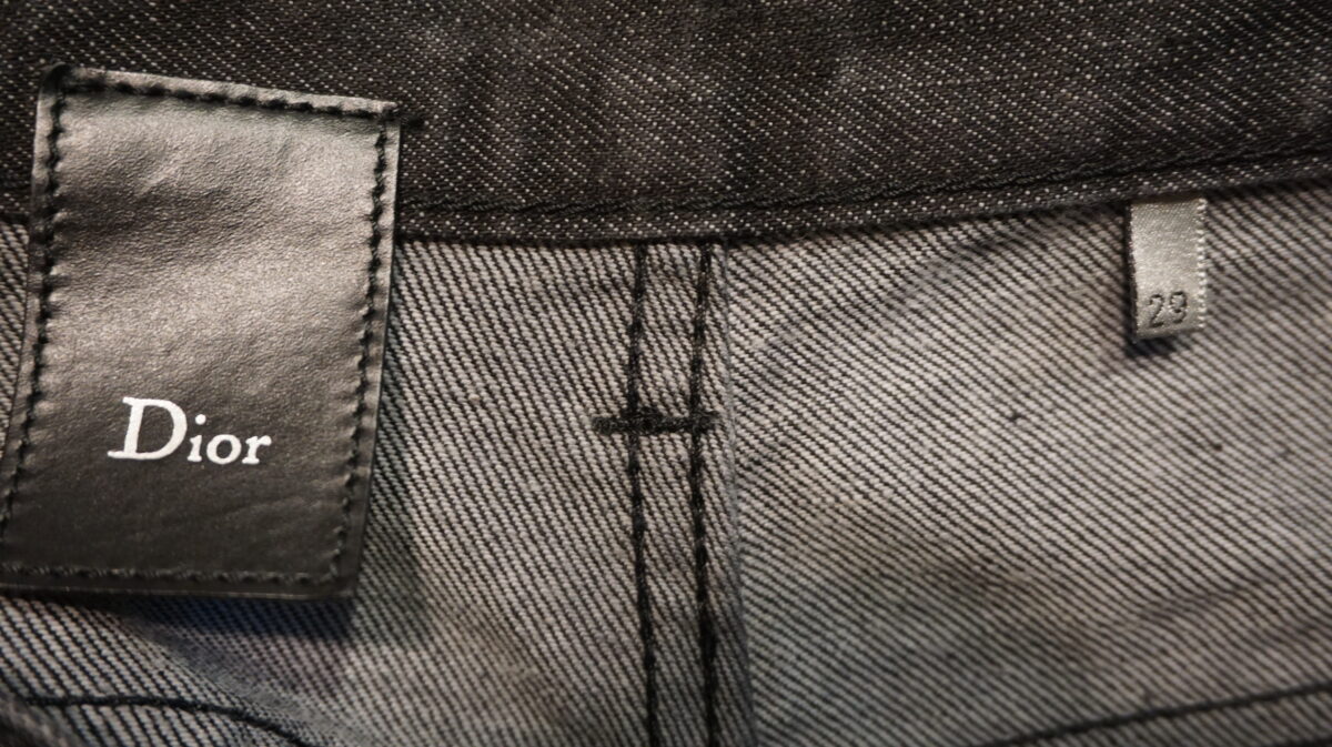 Dior homme by Hedi Slimane Black Denim Pants | ディオールオム バイ エディスリマン ブラックデニムパンツ Jeans ジーンズ