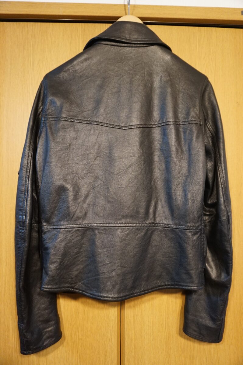 RAF BY RAF SIMONS Sheep leather riders jacket | ラフバイラフシモンズ シープレザー ライダースジャケット