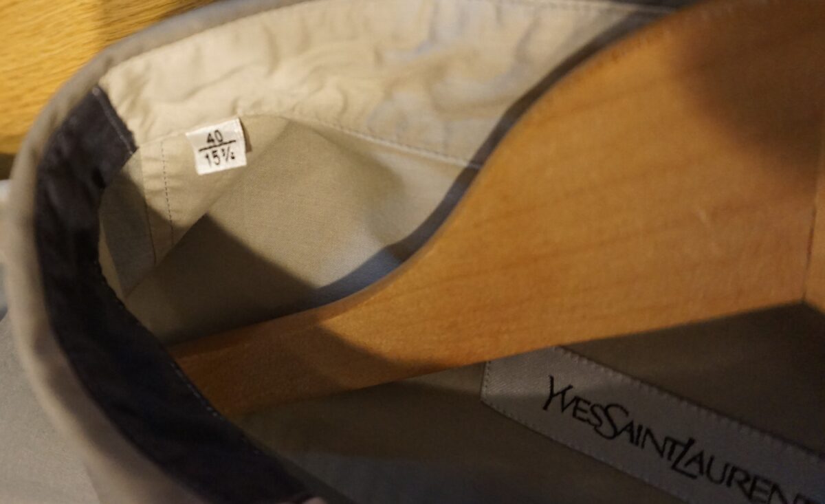 Yves Saint Laurent by Stefano Pilati Shirt | イヴサンローラン バイ ステファノピラーティ シャツ 188064 rive gauche リヴゴーシュ