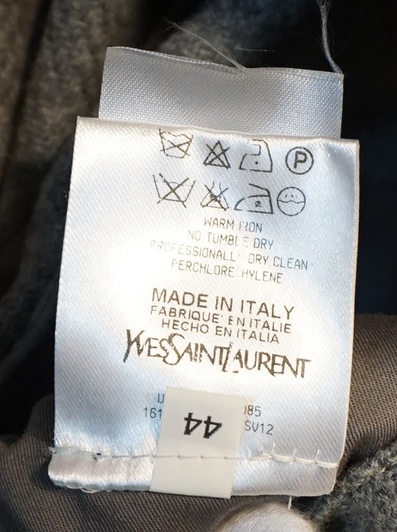 Yves Saint Laurent rive gauche by Stefano Pilati 2006AW Military Uniform Jacket | イヴサンローランリヴゴーシュ バイ ステファノピラーティ 2006-2007a/w ミリタリーユニフォームジャケット