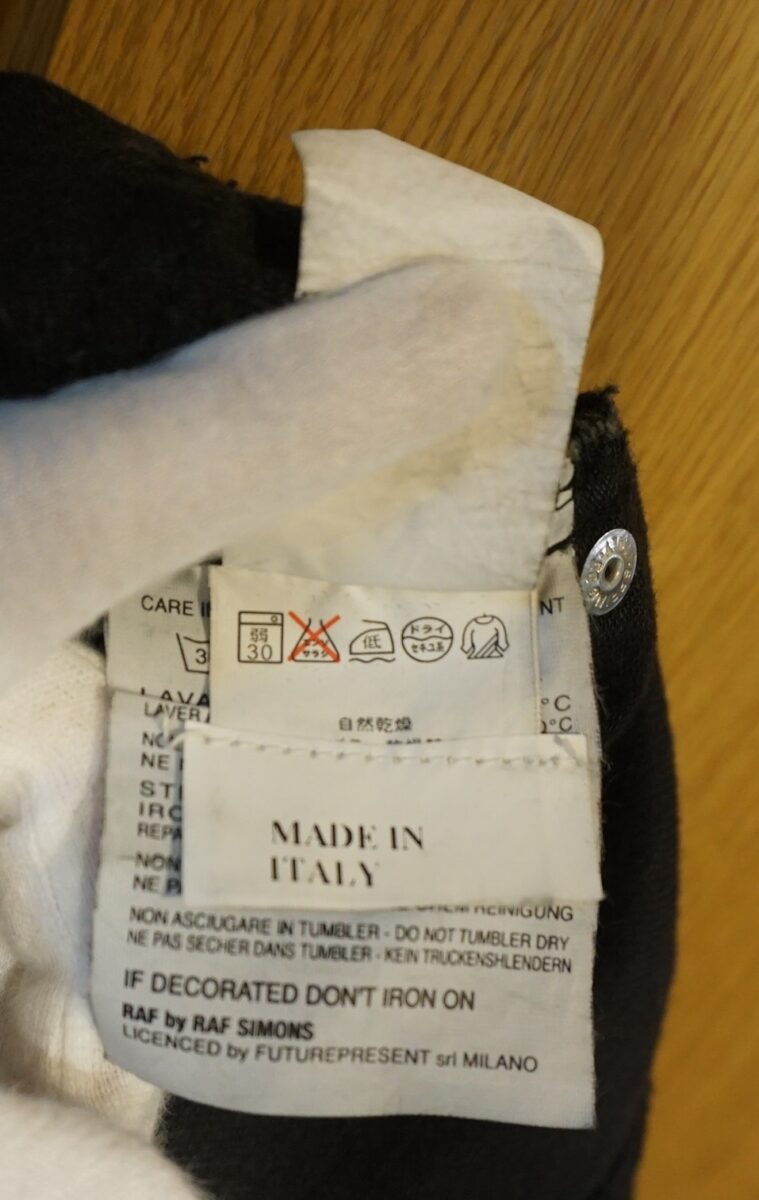 RAF BY RAF SIMONS 2007SS "1998AW Re-production" cargo pants | ラフバイラフシモンズ 2007s/s 「1998-1999a/w復刻」カーゴパンツ