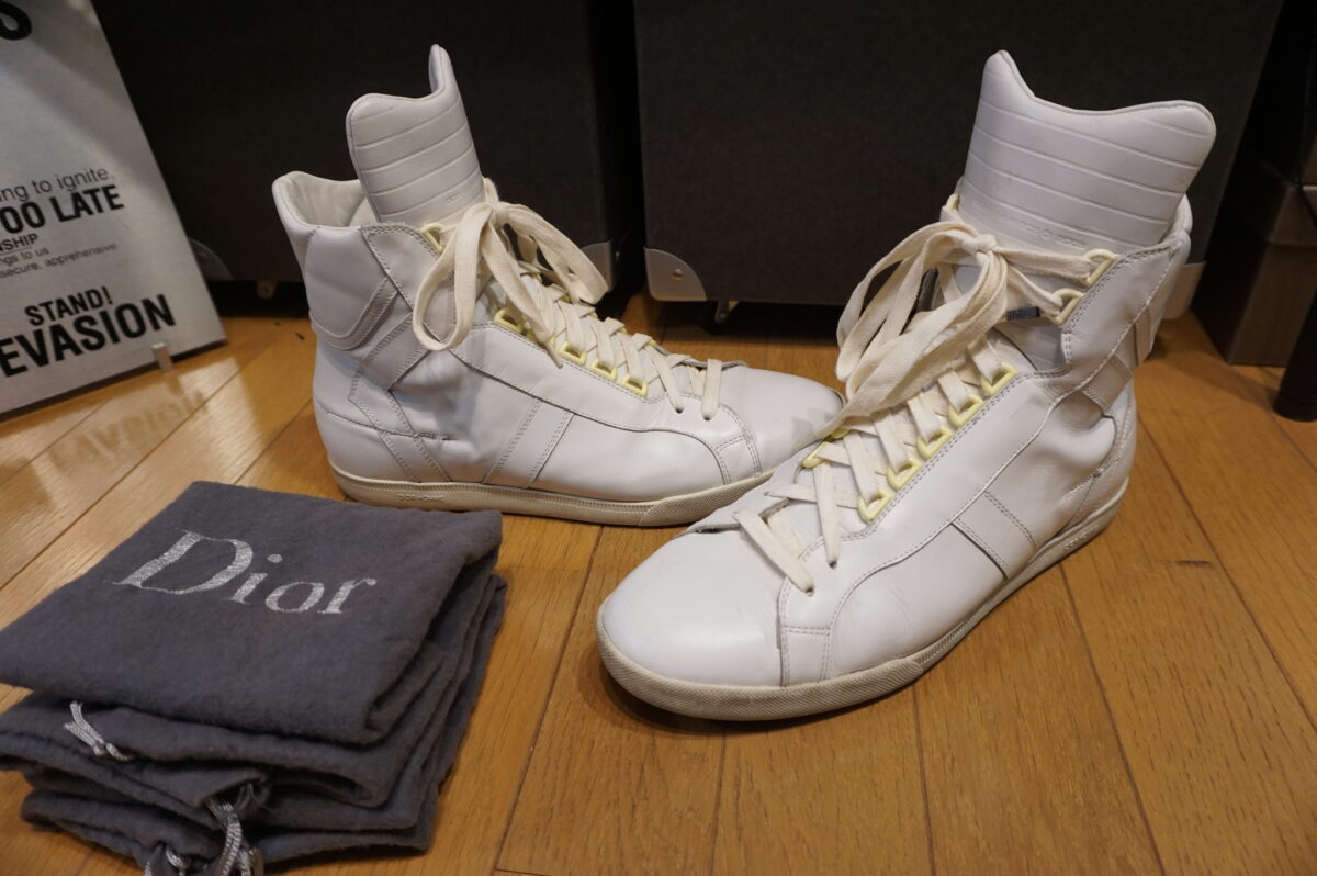 Dior homme 2004SS High-top sneaker | ディオールオム 2004s/s ハイトップスニーカー SNKC3903R W0A3 | B03 HIGH SNEAKERS