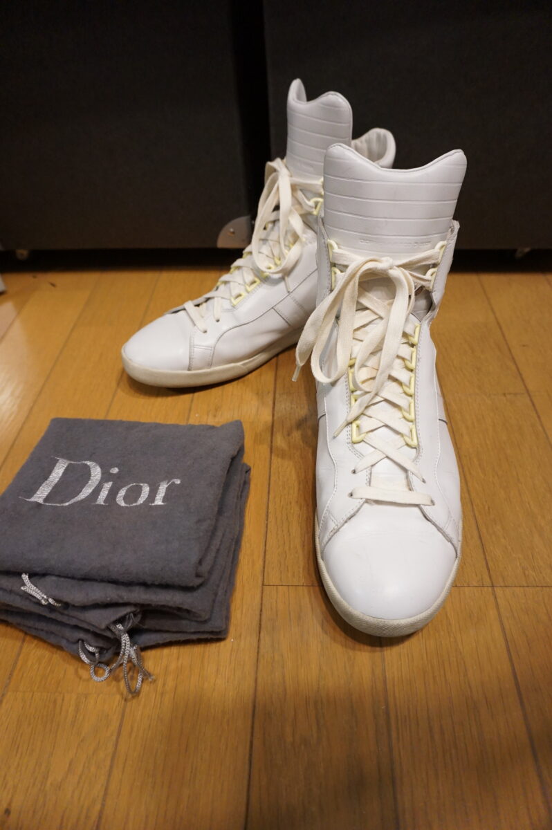 Dior homme 2004SS High-top sneaker | ディオールオム 2004s/s ハイトップスニーカー SNKC3903R W0A3 | B03 HIGH SNEAKERS