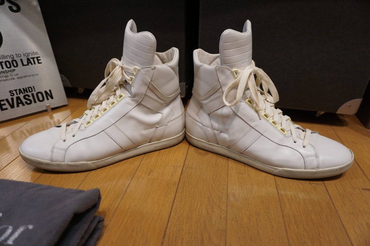 Dior homme 2004SS High-top sneaker | ディオールオム 2004s/s ハイトップスニーカー SNKC3903R W0A3 | B03 HIGH SNEAKERS