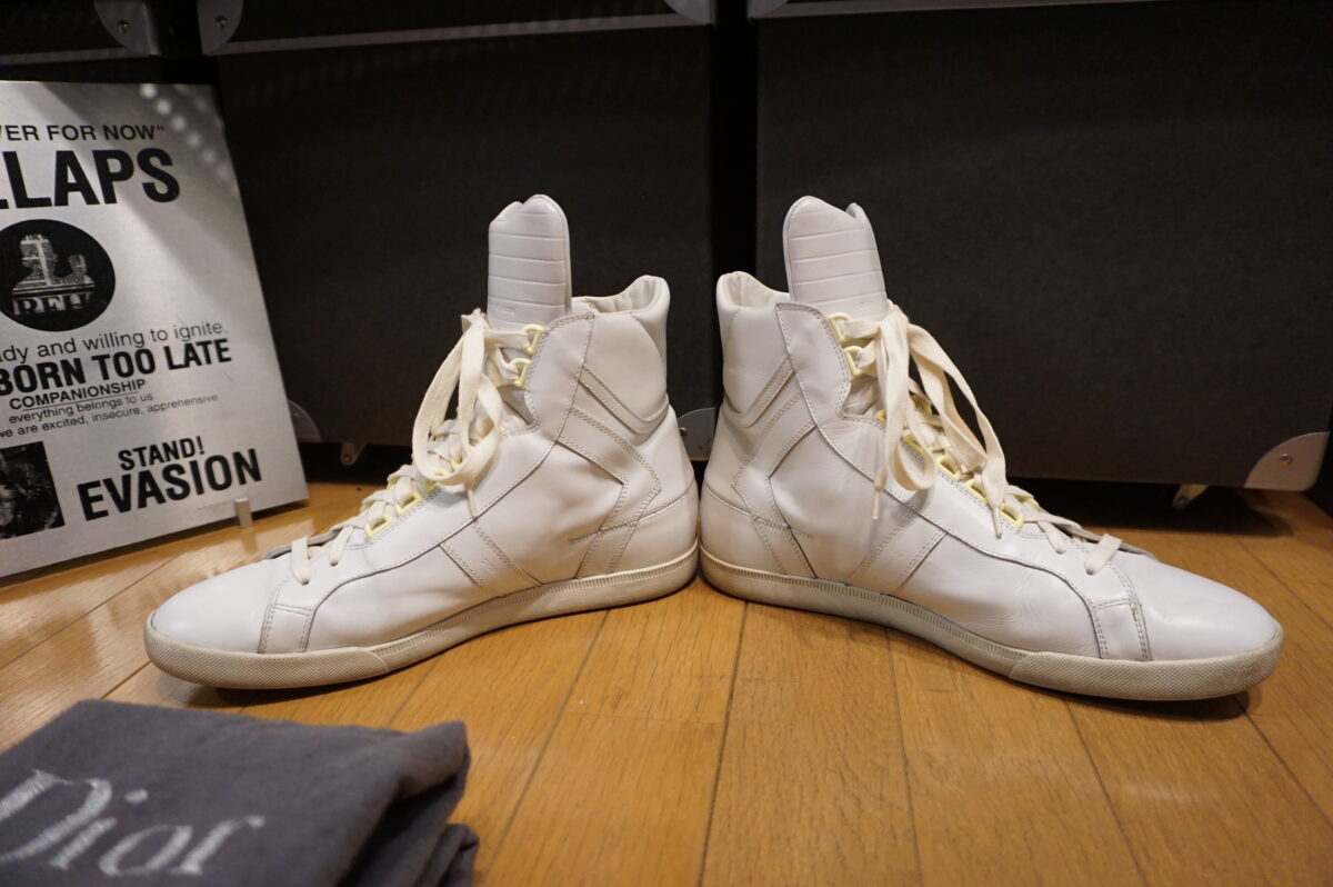 Dior homme 2004SS High-top sneaker | ディオールオム 2004s/s ハイトップスニーカー SNKC3903R W0A3 | B03 HIGH SNEAKERS