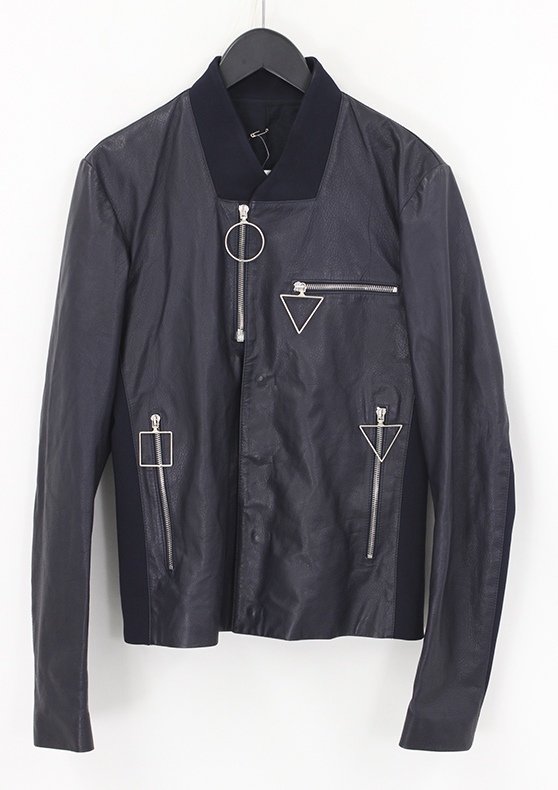 JIL SANDER by Raf Simons 2009SS Leather Combined Jacket | ジルサンダー バイ ラフシモンズ 2009s/s レザーと化繊コンビのブルゾン