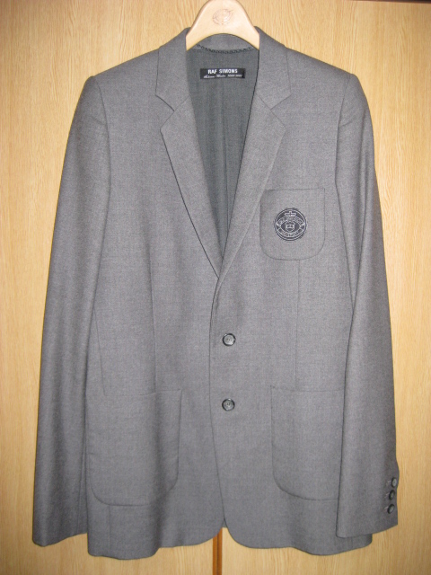 RAF SIMONS 2000AW School Patched Jacket | ラフシモンズ 2000-2001a/w スクールワッペンジャケット