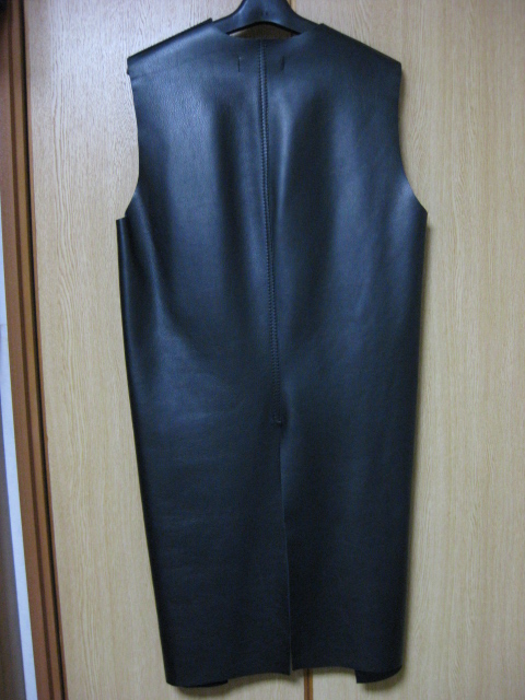 RAF SIMONS 1998AW Leather Long Gilet | ラフシモンズ 1998-1999a/w レザーロングジレ vest ベスト
