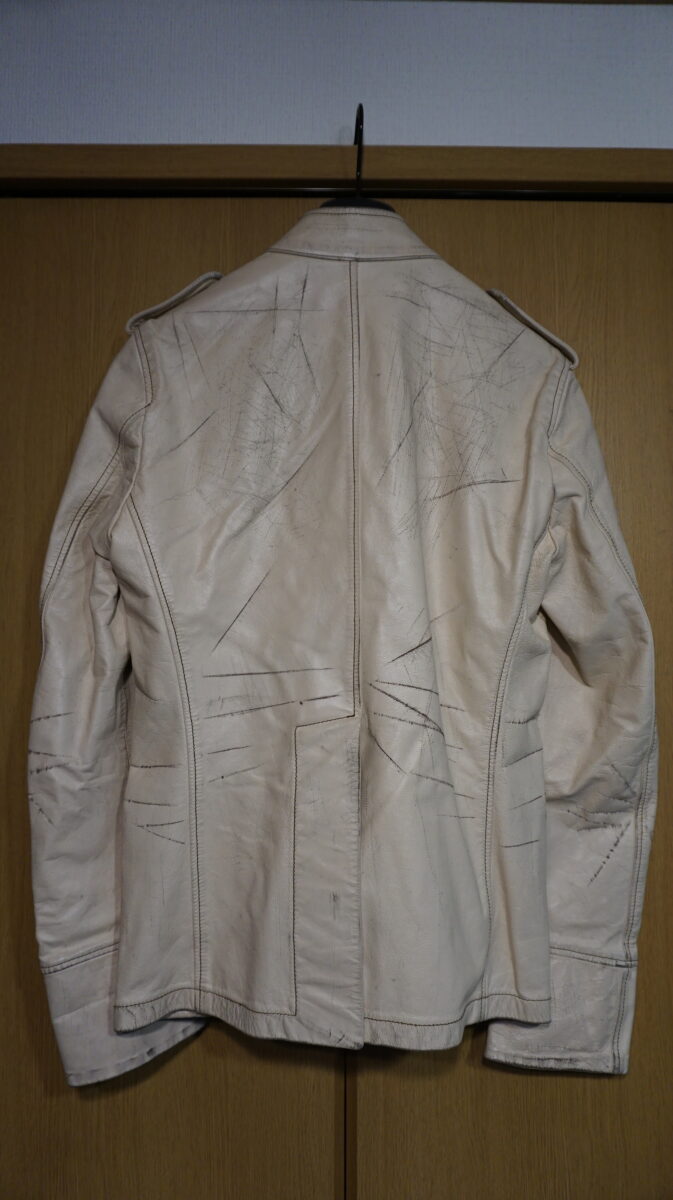 Tom Ford for Yves Saint Laurent rive gauche 2002SS Leather Military Jacket | トムフォードフォーイヴサンローランリヴゴーシュ 2002s/s レザーミリタリージャケット