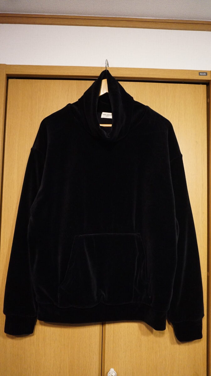 SAINT LAURENT by Anthony Vaccarello 2022AW Turtle-Neck Velor Top | サンローラン バイ アンソニーヴァカレロ 2022-2023a/w タートルネックベロアトップ YP53 2022 00231 20TS 711927 YBTF2 1000