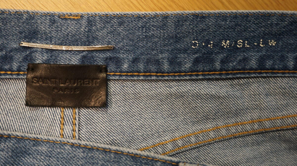 SAINT LAURENT by Anthony Vaccarello 2017SS "D14 M/SL-LW" Denim Pants Jeans | サンローランバイアンソニーヴァカレロ 2017s/s デニムパンツ ジーンズ UP53 2016 01332 D10T 466235 Y833L 4068