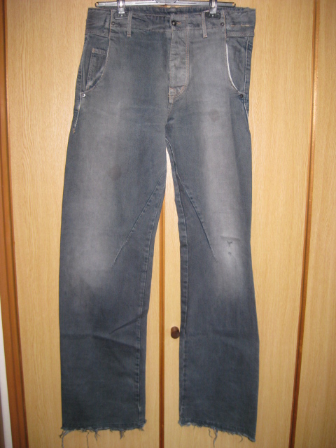 DRK SHDW by Rick Owens Denim Pants Jeans "Fire Cut 2" DRKSHDW | ダークシャドウバイリックオウエンス デニムパンツ ジーンズ「ファイアカット2」 DS8355