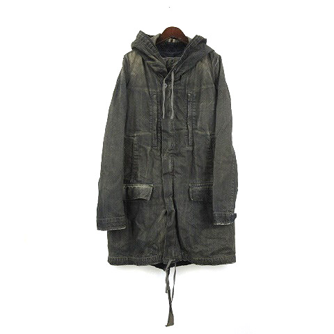 DRK SHDW by Rick Owens Denim Mods Coat Field Parka | ダーク 