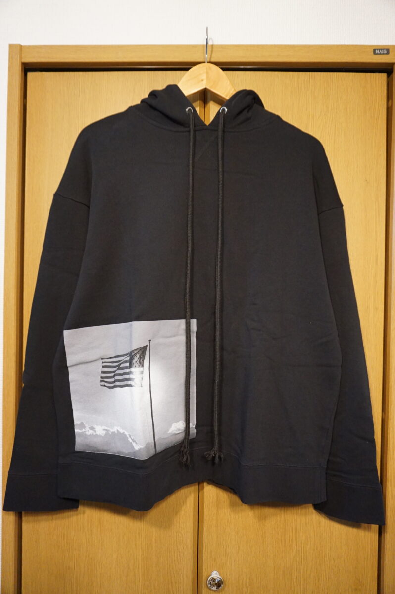 RAF SIMONS 2017SS Hooded parka with photograph taken by Robert Mapplethorpe | ラフシモンズ 2017s/s フーディ (ロバートメイプルソープ撮影の写真プリント) 171.161 19004-00099