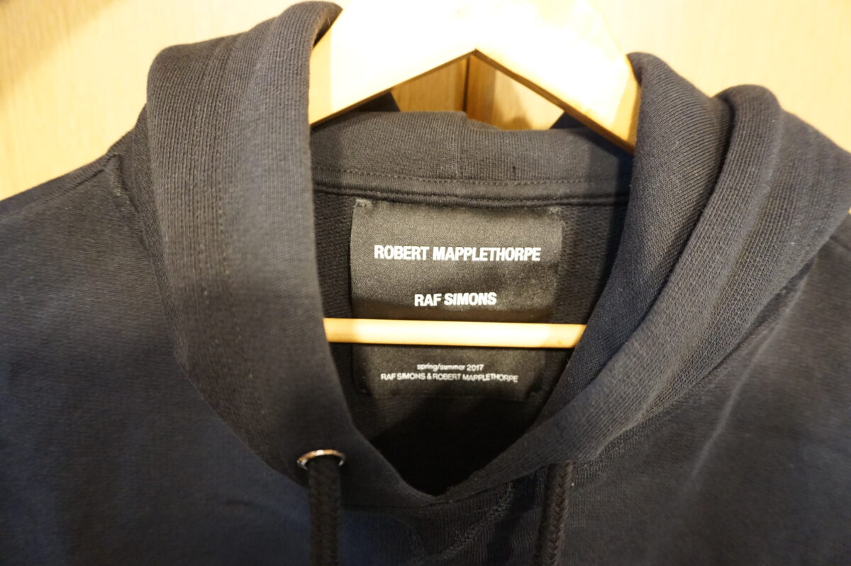 RAF SIMONS 2017SS Hooded parka with photograph taken by Robert Mapplethorpe | ラフシモンズ 2017s/s フーディ (ロバートメイプルソープ撮影の写真プリント) 171.161 19004-00099