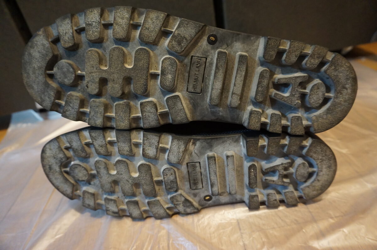 HELMUT LANG Himself 2003AW Combat Boots | ヘルムートラング本人期2003-2004a/wコンバットブーツ