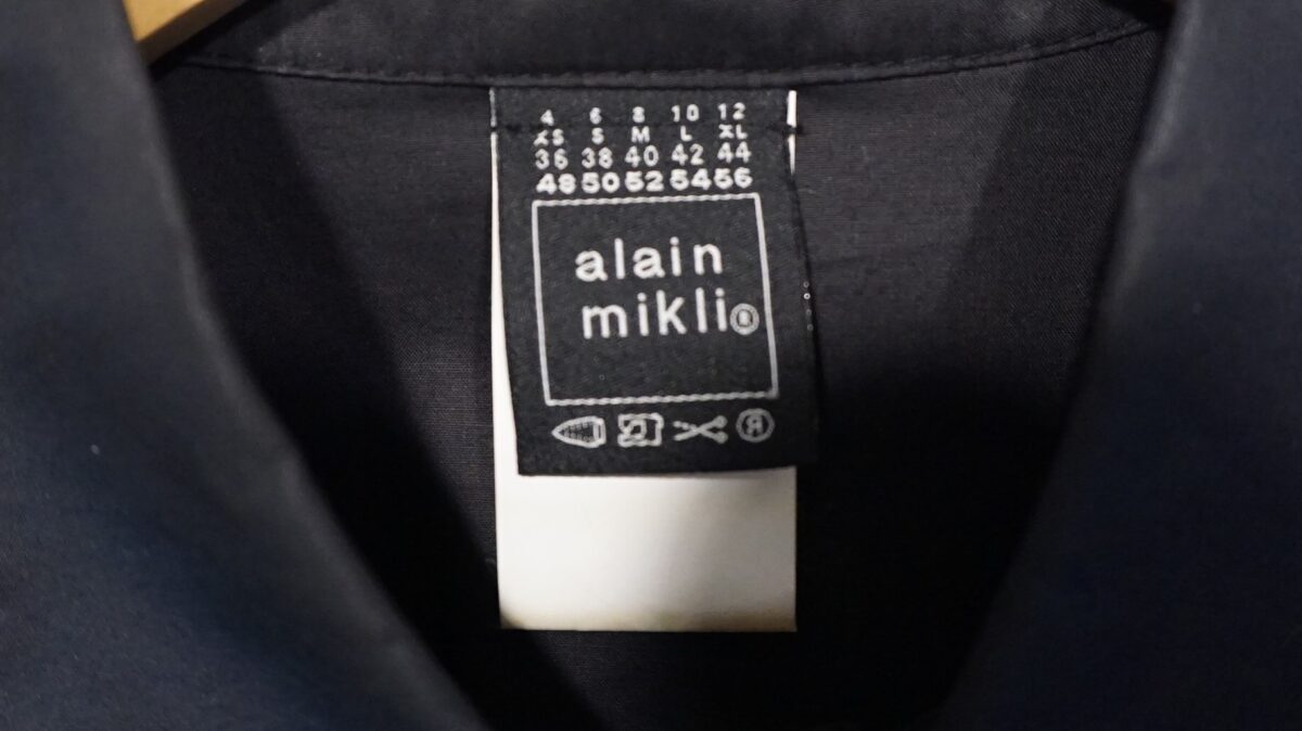 alain mikli Coated Light Jacket | アランミクリ コーティングライトジャケット DH0907