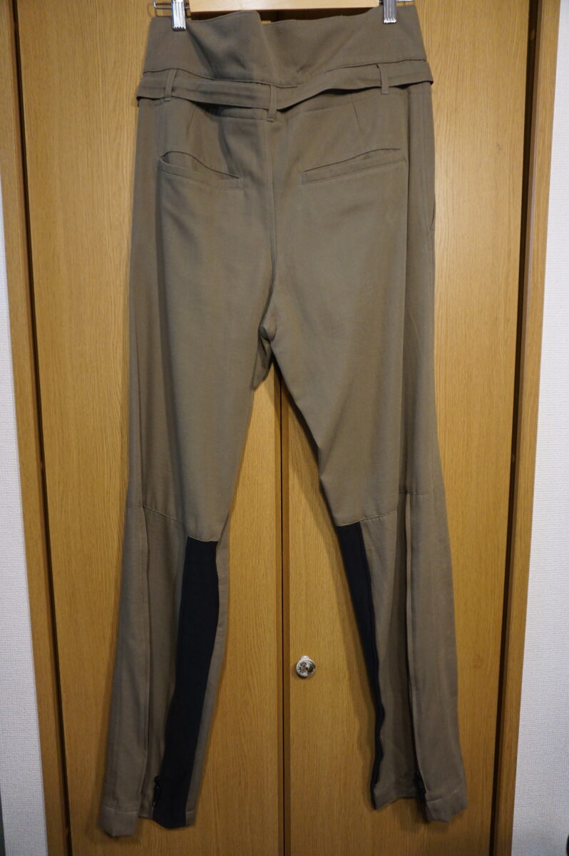 ANN DEMEULEMEESTER 2010AW Wrap Pants | アンドゥムルメステール 2010-2011a/w ラップパンツ 102-3400-162-099 TROUSERS EVANBLACK + MAGNUS BLACK Klant: 278