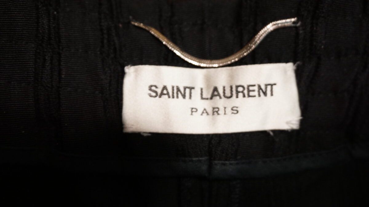 SAINT LAURENT by Anthony Vaccarello Wool Easy Pants | サンローランパリ バイ アンソニーヴァカレロ ウールイージーパンツ UP53 2018 00480 P08T 469721 Y578T 1000