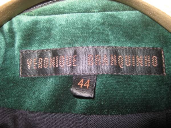 VERONIQUE BRANQUINHO 2006AW Velor Tailored Jacket | ヴェロニクブランキーノ 2006-2007a/w ベロアテーラードジャケット