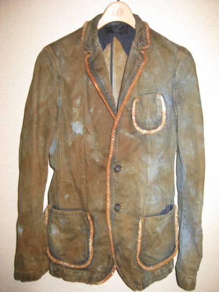 ALEXANDER McQUEEN Dyed Denim Jacket | アレキサンダーマックイーン デニムジャケット