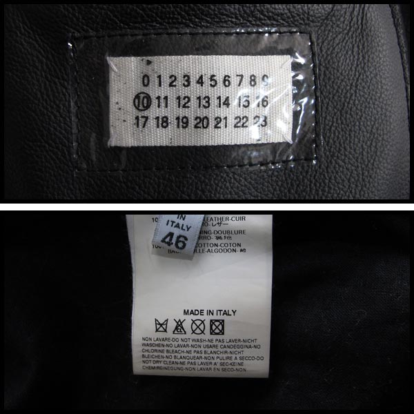 Maison Martin Margiela 2002SS Leather Moto Jacket Riders Jacket, Biker Jacket | メゾンマルタンマルジェラ 2002s/s レザーモーターサイクルジャケット ライダースジャケット バイカージャケット