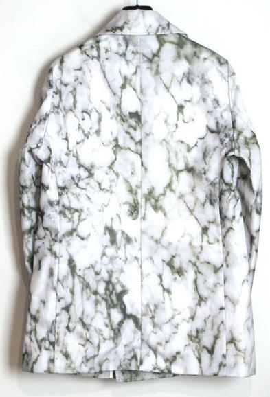 JIL SANDER by Raf Simons 2008AW Marble Printed Coat | ジルサンダー バイ ラフシモンズ 2008-2009a/w マーブルプリントコート